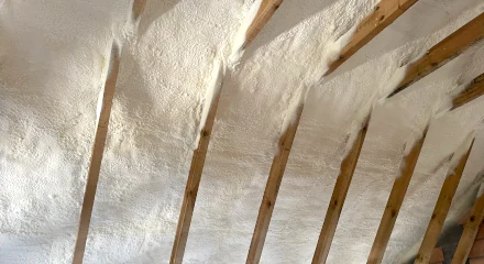 Realizacja IzolPoznań - Izolacja poddasza pianą PUR